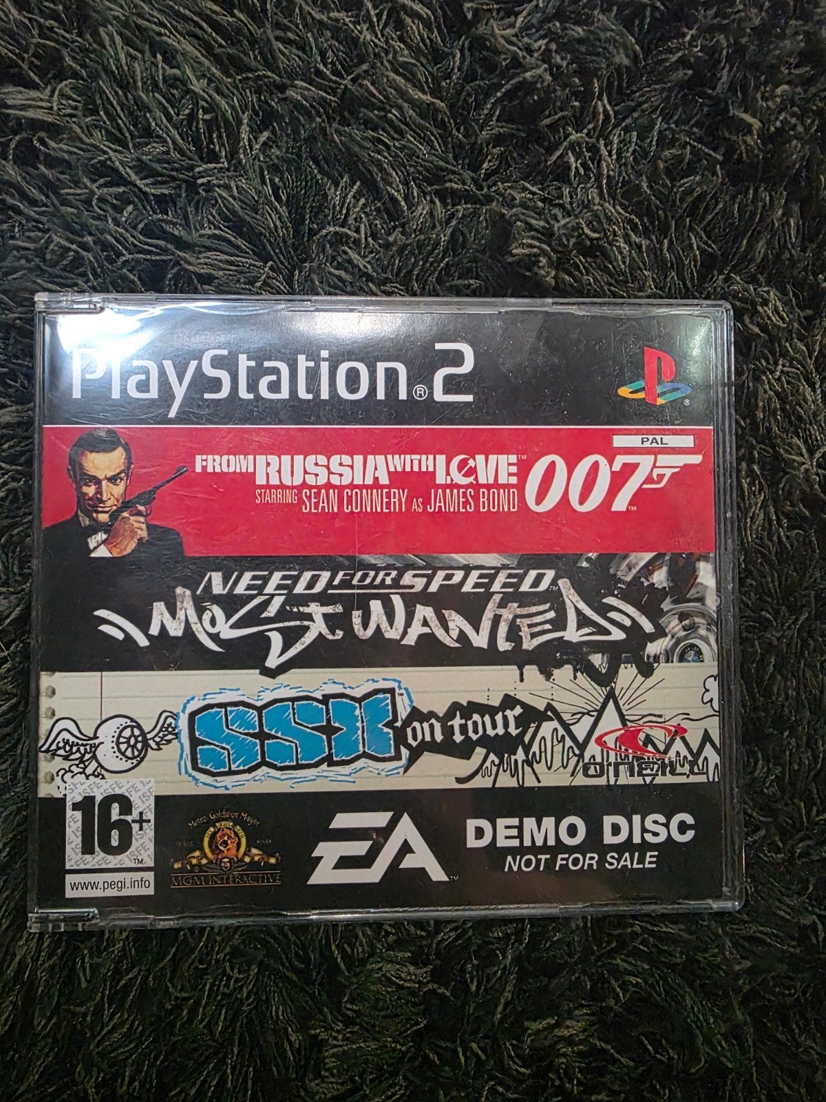 PS2 Demo Disc: James Bond, Need for Speed, SSX On Tour, Gebruikt, Overige genres, 1 speler, Eén computer