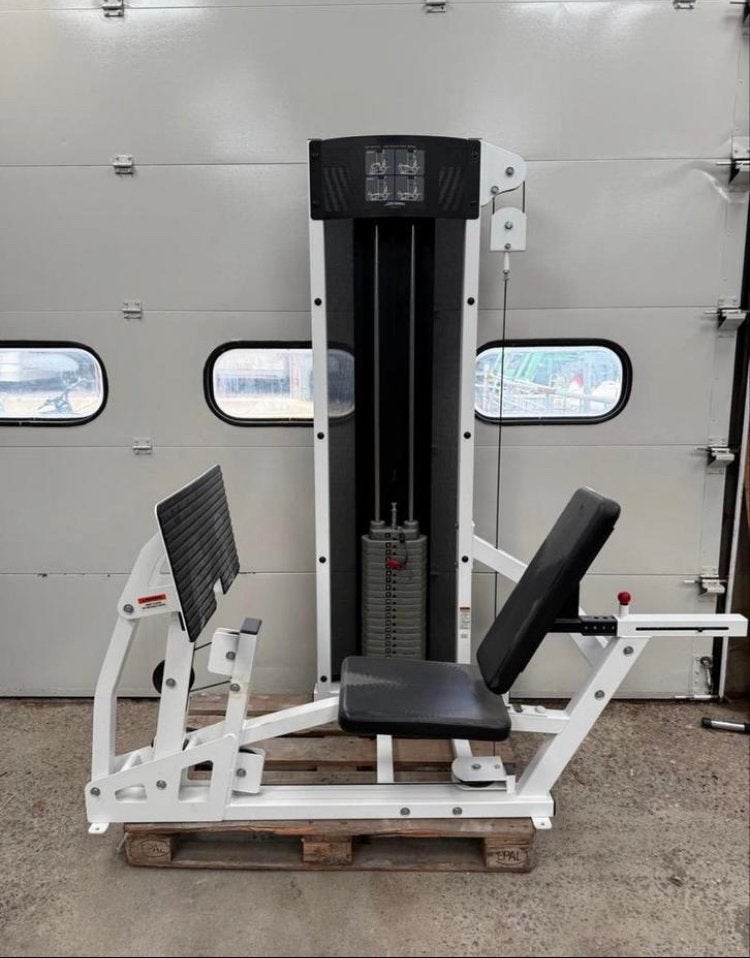 Life Fitness Fit Series Leg Press /Calf Raise White topstaat