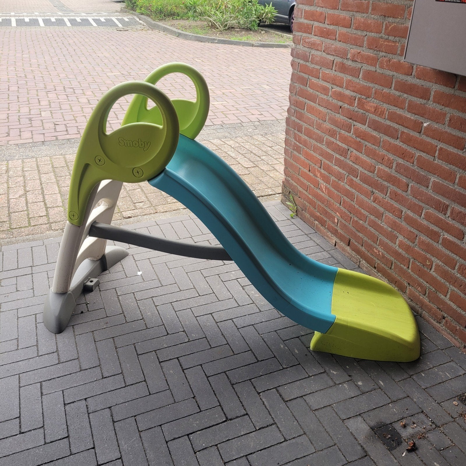 Smoby glijbaan, Kinderen en Baby's, Speelgoed | Buiten | Speeltoestellen, Ophalen, Gebruikt, Glijbaan