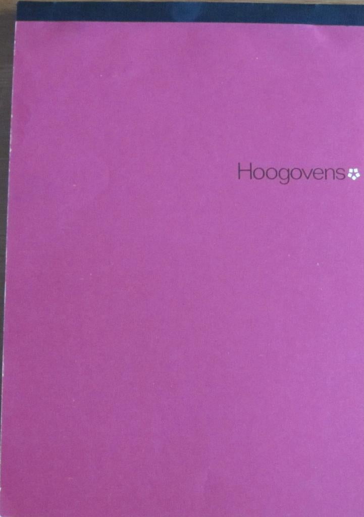 nieuw schrijfblok van Hoogovens IJmuiden - 1985, Ophalen of Verzenden, Nieuw