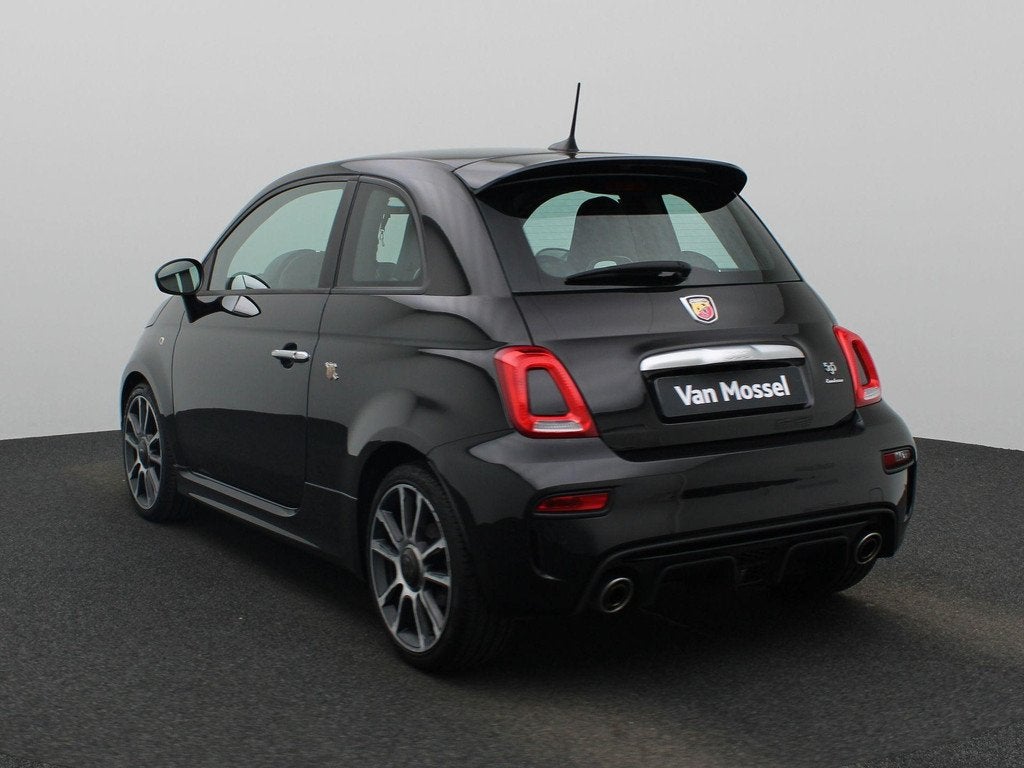 Fiat 500 1.4 T-Jet Abarth Turismo 595 | 165PK | LEER | 17'', Auto's, Fiat, Voorwielaandrijving, 12 maanden, 15 km/l, Gebruikt