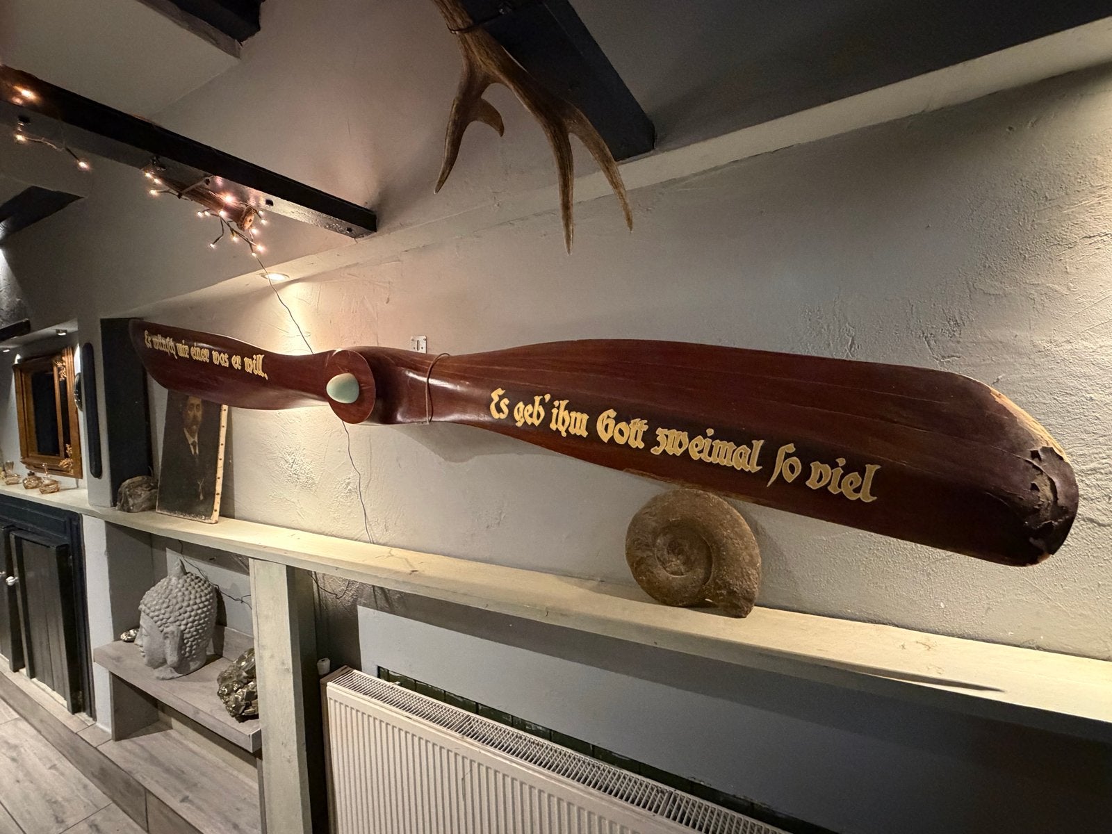 Originele Houten Propeller - 2.60m met Kunststof Punt, Ophalen
