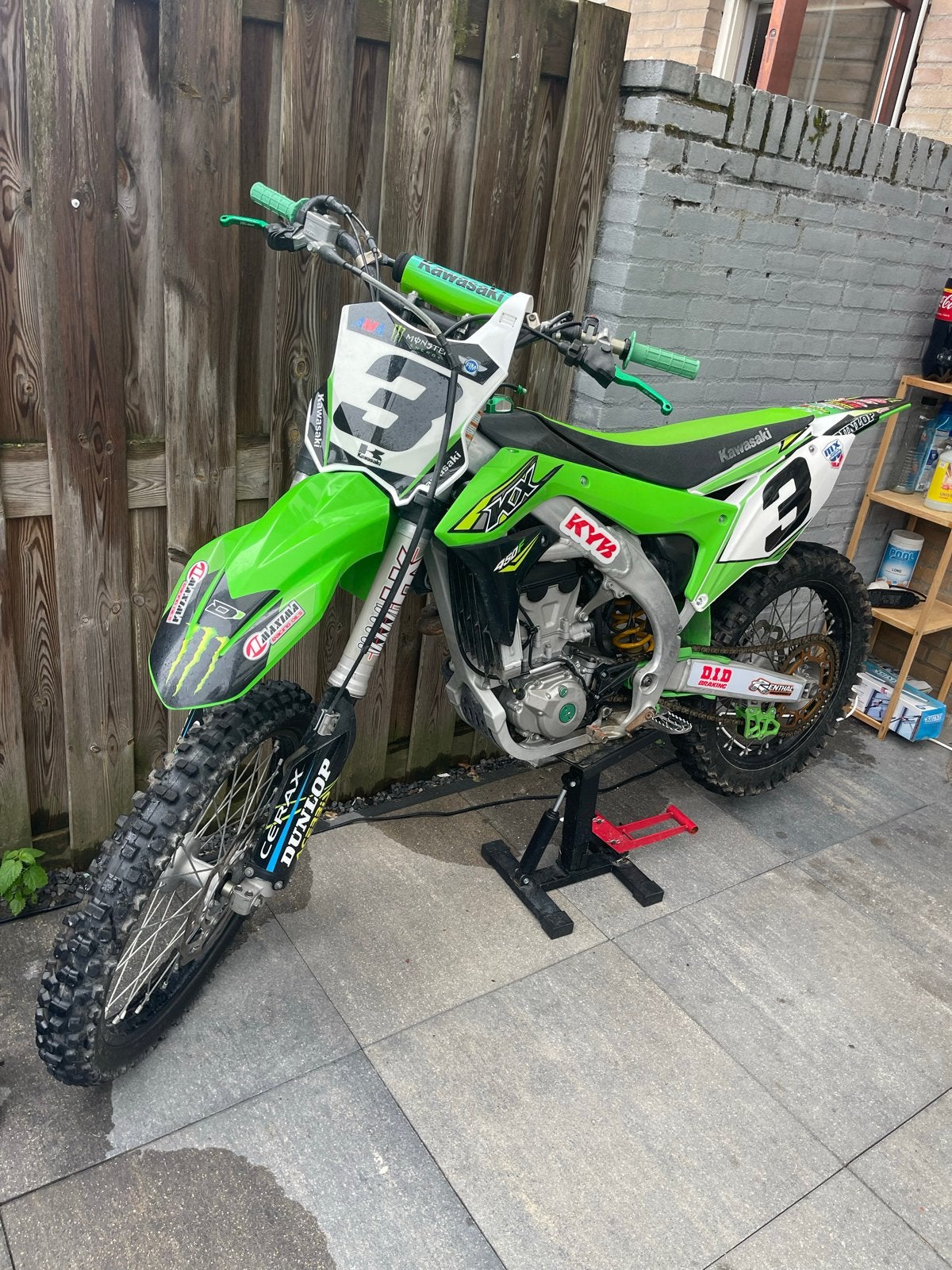 Kawasaki KXF 450 2018, Gebruikt, Particulier, Crossmotor, Meer dan 35 kW