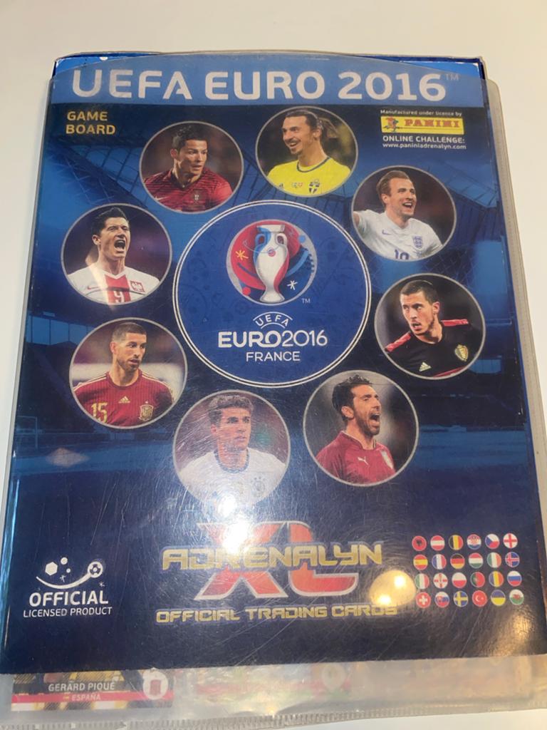 UEFA Euro 2016 & Champions League Verzamelkaarten + Iniesta, Verzenden, Gebruikt, Buitenlandse clubs, Spelerskaart
