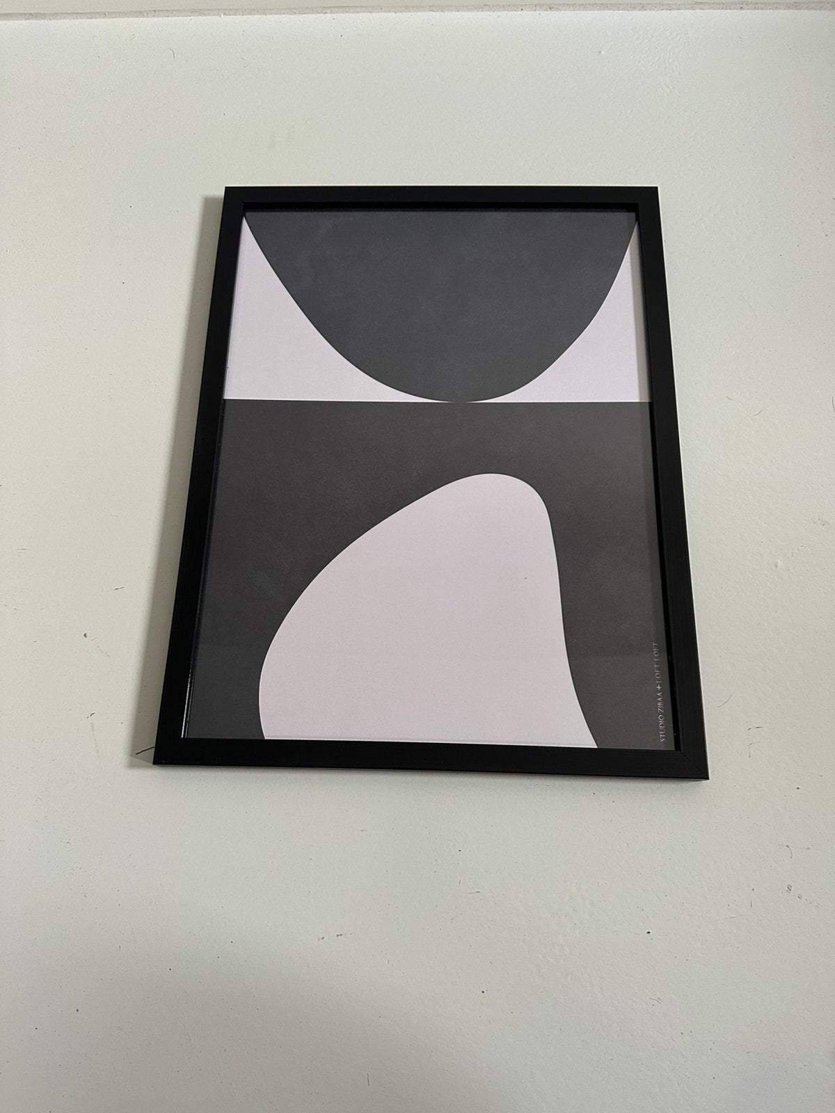 Wanddecoratie abstract poster lijst, Ophalen of Verzenden, Nieuw