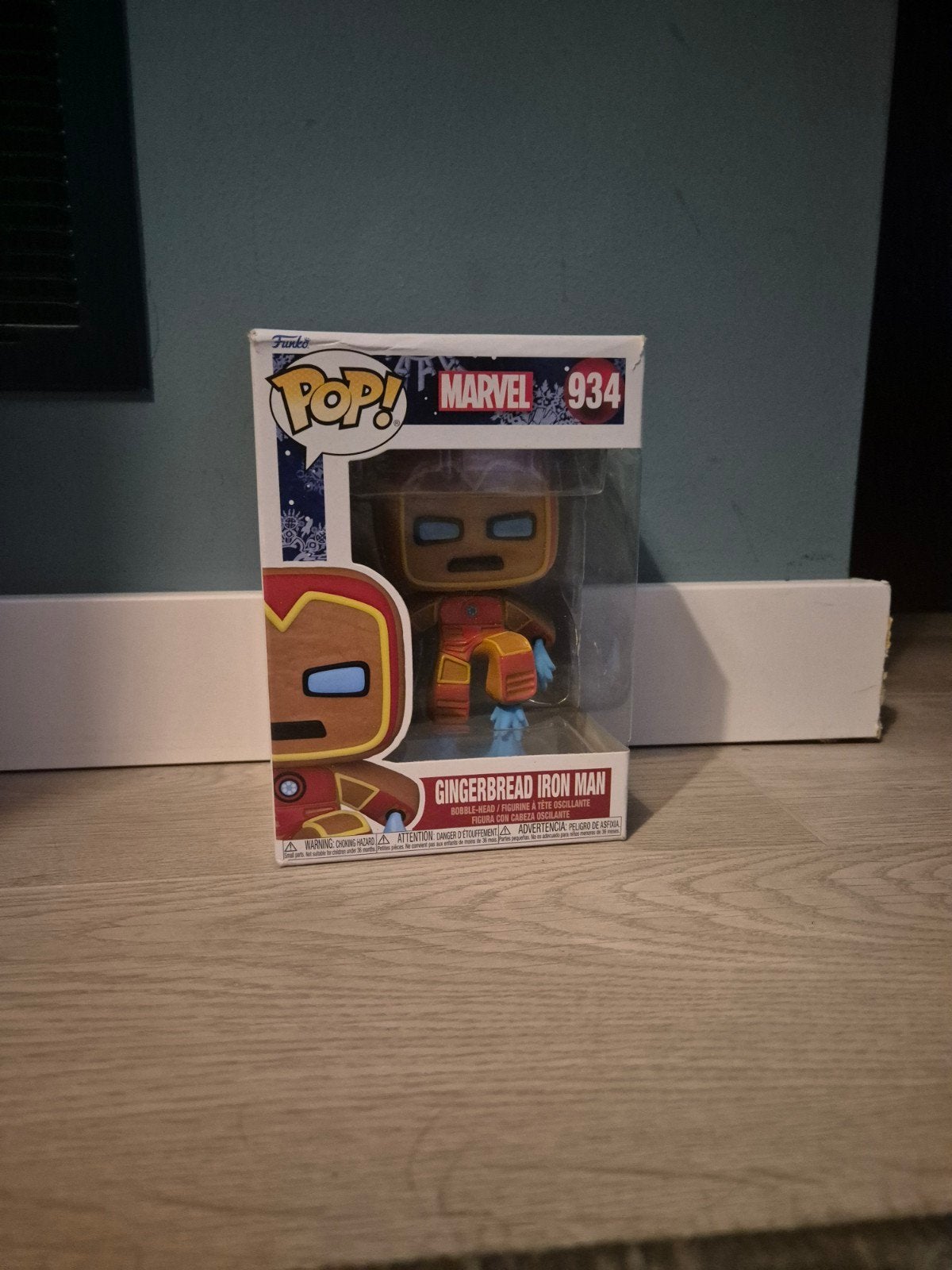 Funko Pop! Marvel Gingerbread Iron Man #934, Ophalen of Verzenden, Nieuw