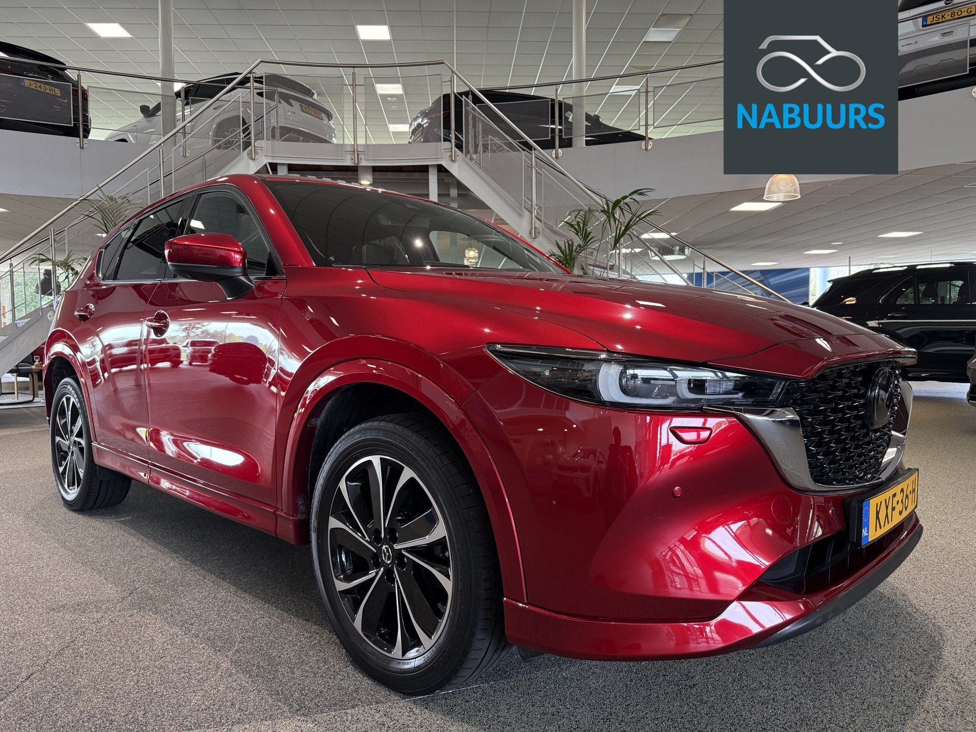 Mazda CX-5 2.0 e-SkyActiv-G M Hybrid 165pk AWD Takumi, Trekh, Auto's, Automaat, Gebruikt, Euro 6, 4 cilinders