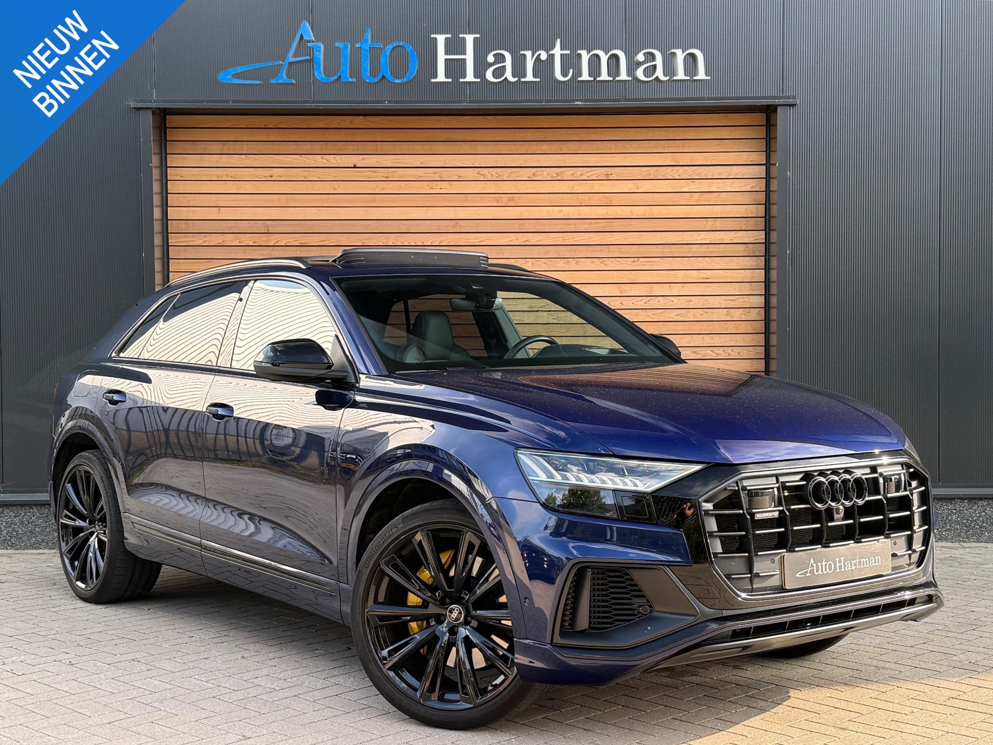 Audi Q8 55 TFSI e quattro Pro S-line MASSAGE|HEAD-UP|B&O|STO, Automaat, Gebruikt, 2995 cc, Bedrijf