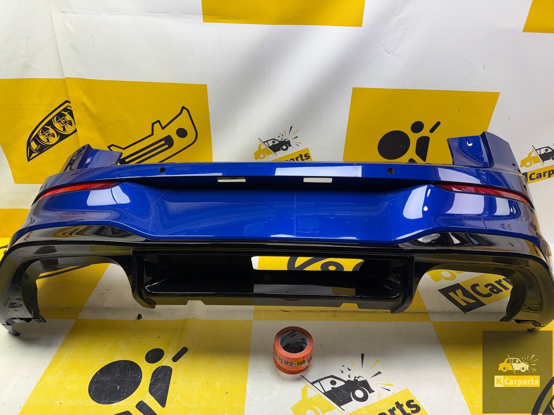 VW Golf 8 R VIII R R20 6XPDC Bumper 5H6807421E Achterbumper, Gebruikt, Volkswagen, Volkswagen AG, Achter