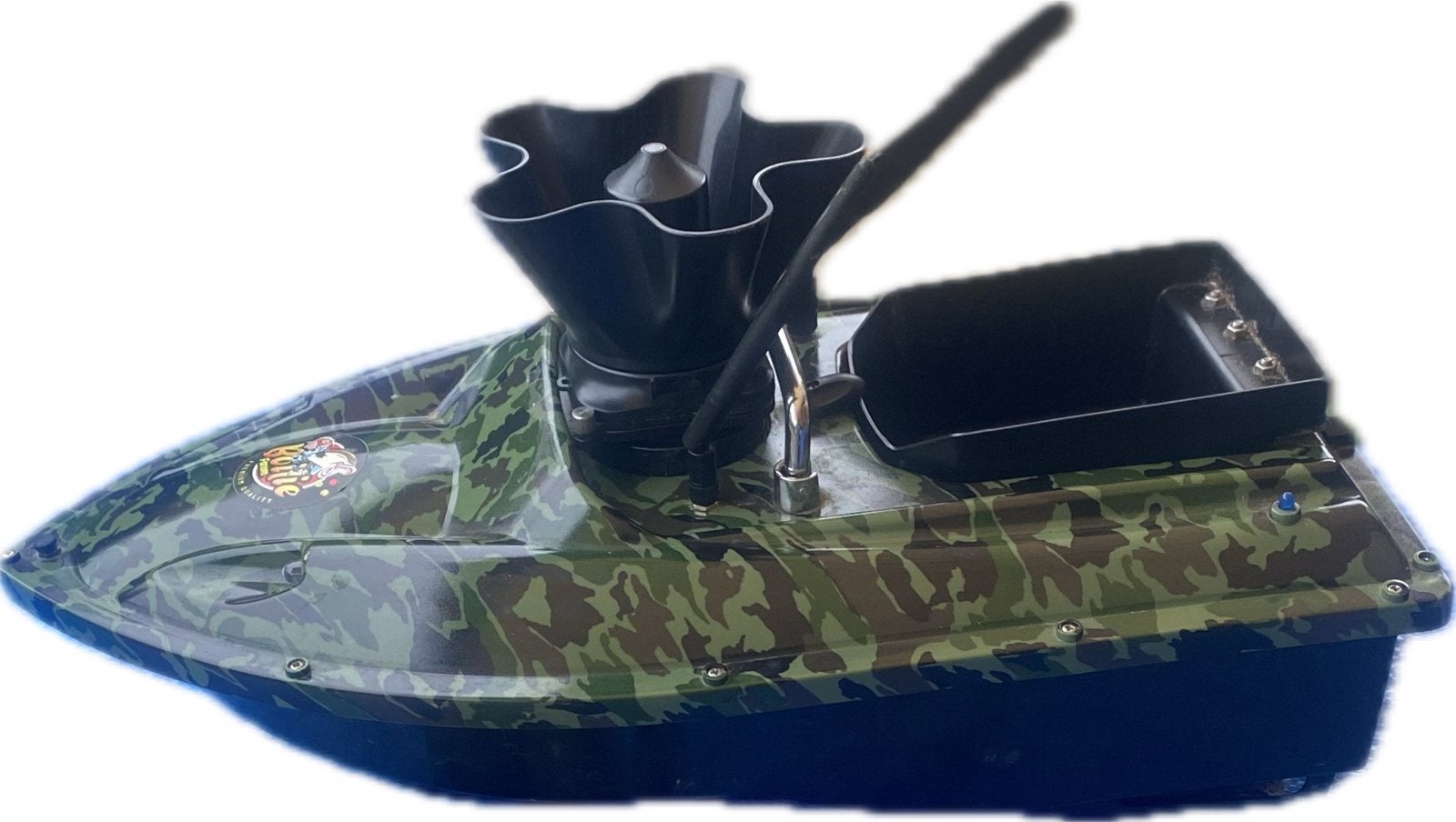 Voerboot met dieptemeter, baitspreader en extra lithiumaccu, Ophalen, Zo goed als nieuw, Overige typen