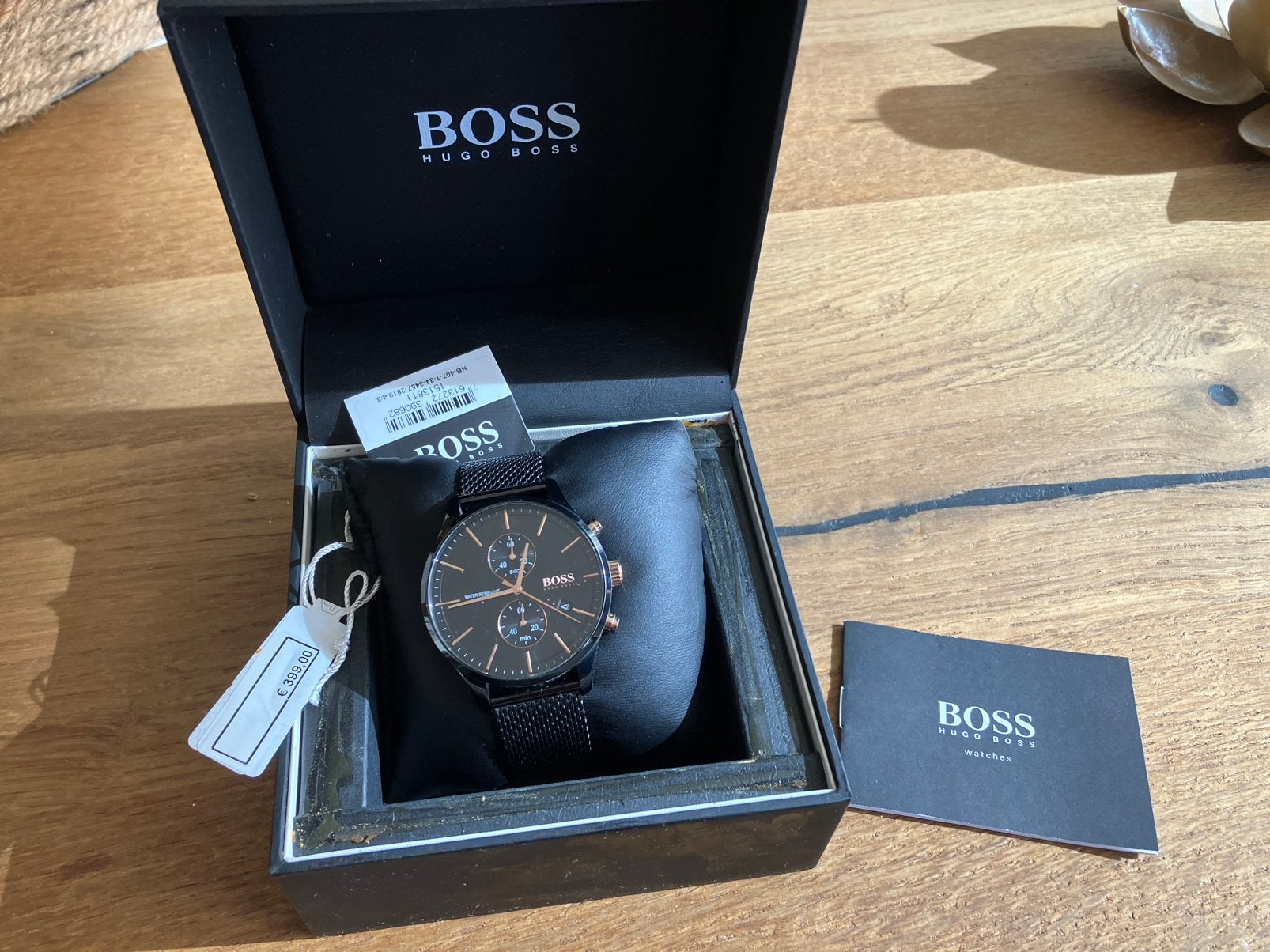 4 heren horloges Hugo Boss Armani Michael Kors U Boat, Ophalen of Verzenden, Zo goed als nieuw, Staal, Overige merken