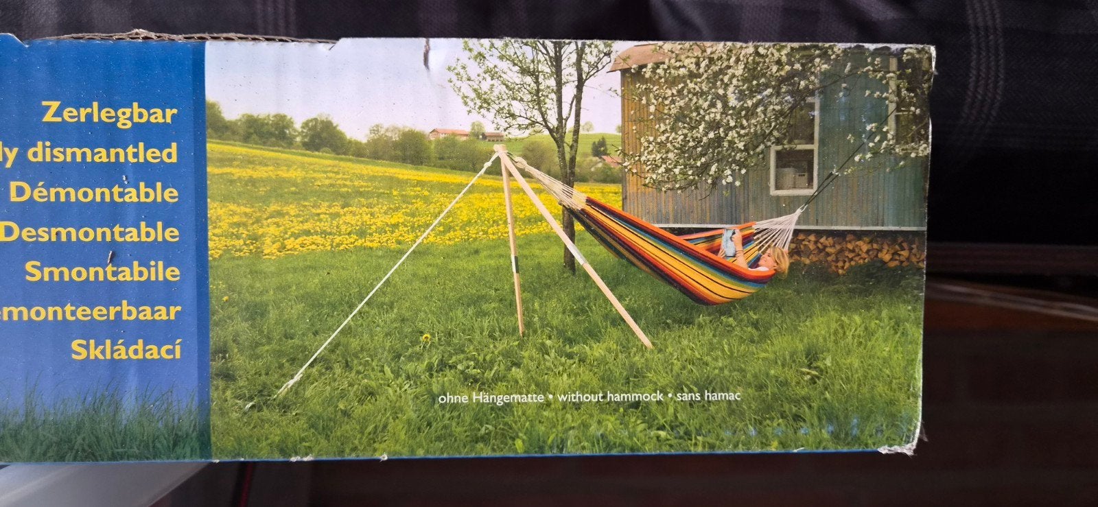 Nieuw Amazonas Madera Hangmat Standaard - Nooit Gebruikt, Ophalen of Verzenden, Nieuw, Binnen, Inklapbaar
