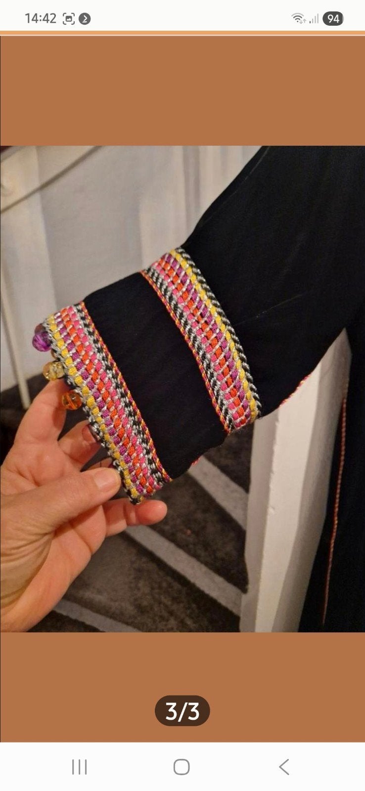 kaftan, Ophalen of Verzenden, Zo goed als nieuw, Maat 38/40 (M), Overige typen