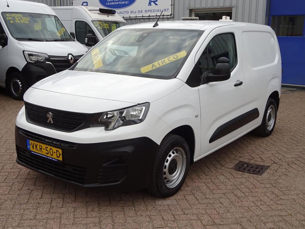 Peugeot Partner 1.5 BlueHDI Pro AIRCO SCHUIFDEUR LAGE KILOME, Auto's, Voorwielaandrijving, Stof, Gebruikt, 4 cilinders