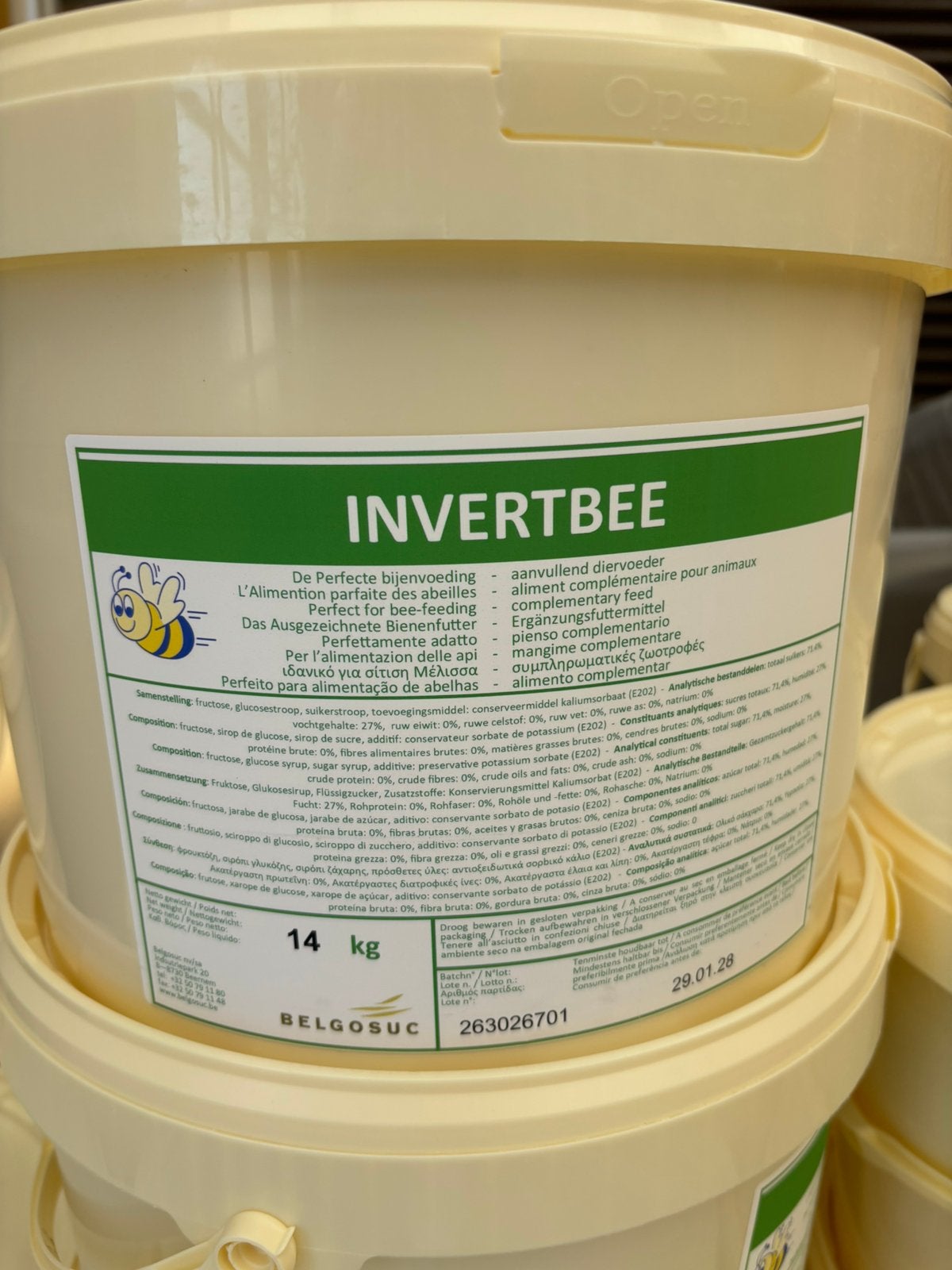 Bijenvoer INVERTBEE, Bijen