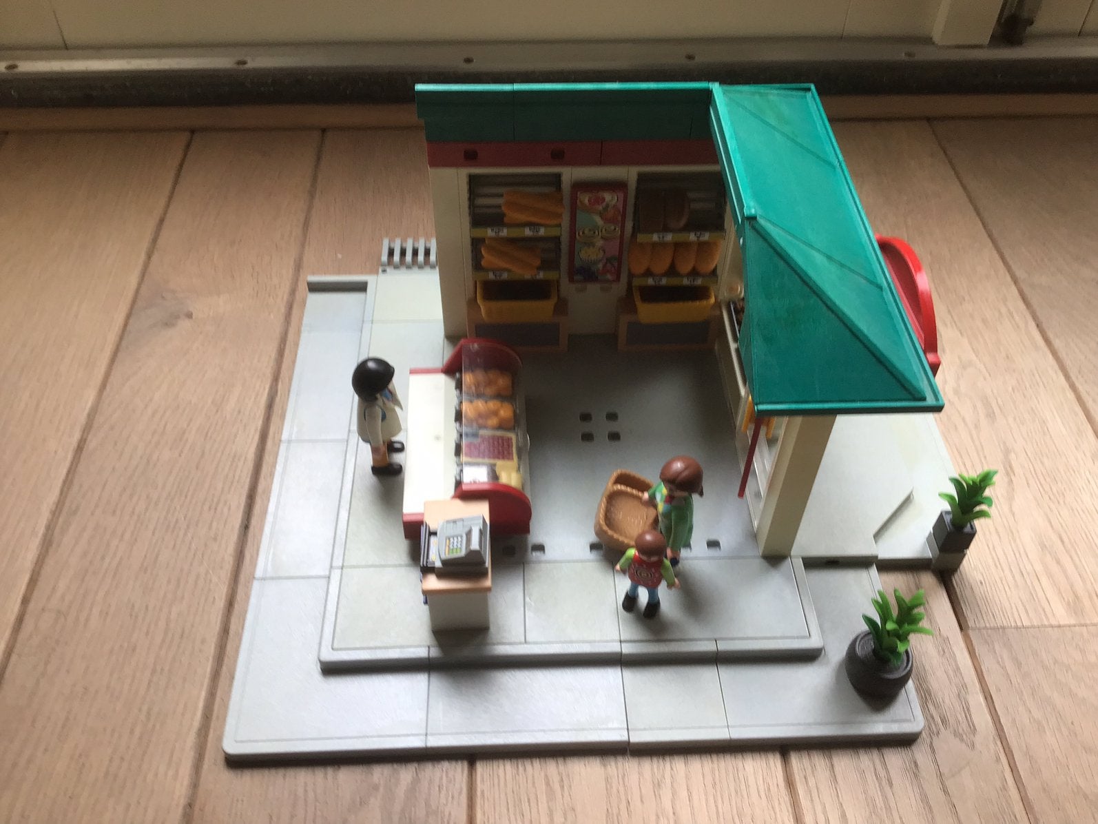 Playmobil bakkerij 4410 bijna compleet mist alleen de gele, Kinderen en Baby's, Speelgoed | Playmobil, Ophalen of Verzenden, Gebruikt