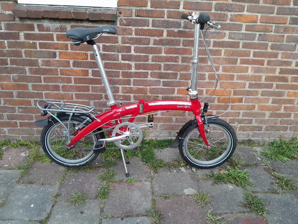 Dahon Curve D3, Fietsen en Brommers, Gebruikt, Velgrem, 16 tot 18 inch, Versnellingen