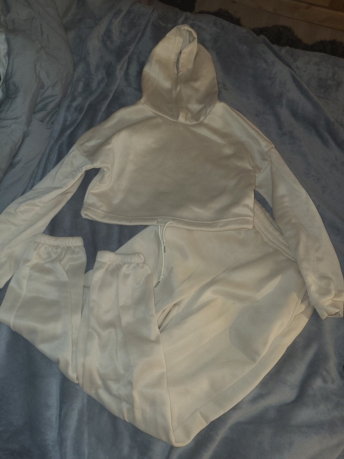 Beige huispak XS, Kleding | Dames, Huispakken, Ophalen of Verzenden, Zo goed als nieuw, Maat 34 (XS) of kleiner, Beige