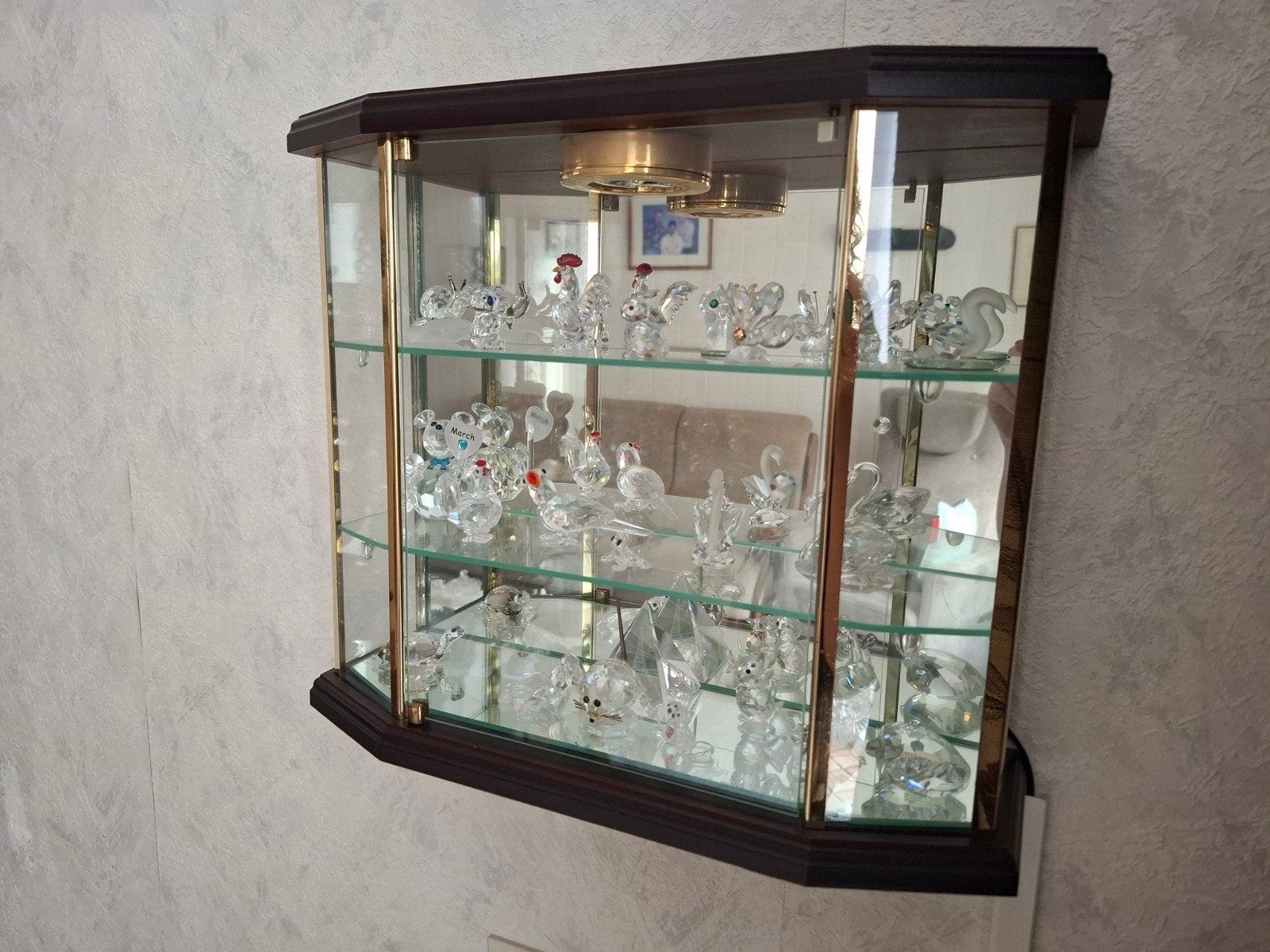 Swarovski beeldjes en glas beeldjes, Ophalen, Minder dan 50 cm, Glas, Minder dan 25 cm