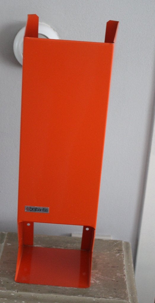 wc wandhouder van Brabantia oranje, Ophalen of Verzenden, Gebruikt, Overige materialen