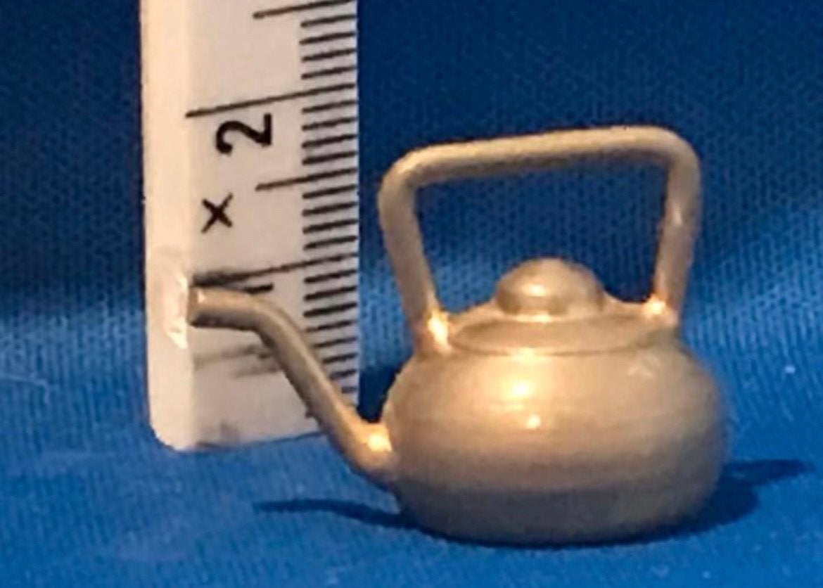 Miniatuur Fluitketel voor Poppenhuis, Ophalen of Verzenden