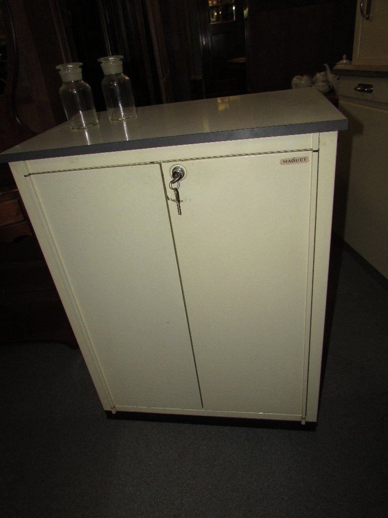 vintage apotheek of dokterskast jaren '60 merk Maquet, Ophalen of Verzenden