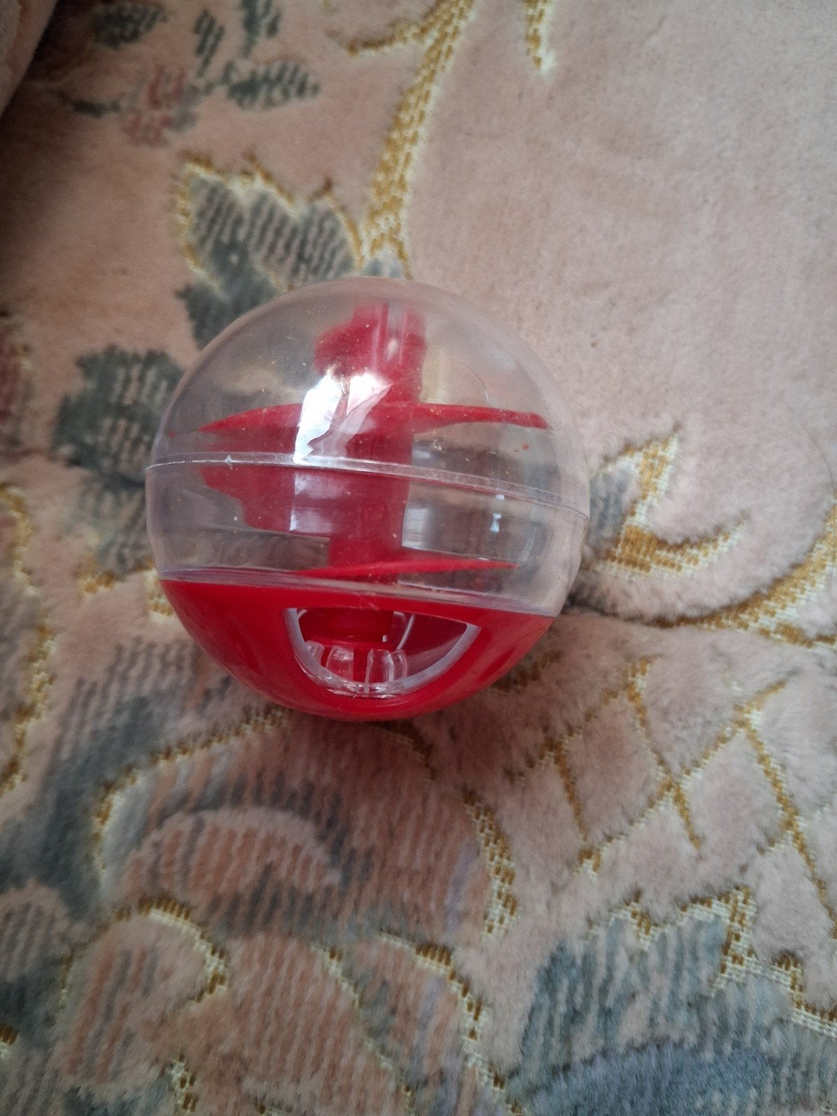 3 voerbakjes eetbak voerbak plastic en speelbal, Ophalen of Verzenden, Gebruikt