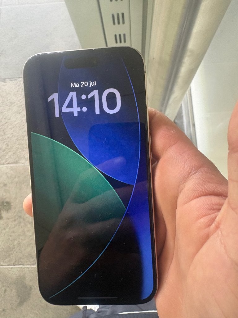 Iphone 15 pro 128gb BATTERIJ 100%, Telecommunicatie, Mobiele telefoons | Apple iPhone, Ophalen, 128 GB, Zwart, Zo goed als nieuw