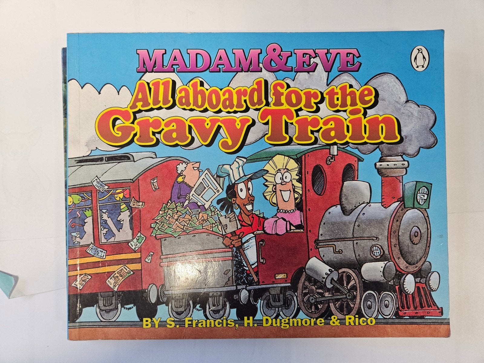 Madam en Eve -all aboard for the gravy train / It's a Jungle, Boeken, Eén stripboek, Ophalen of Verzenden, Gelezen