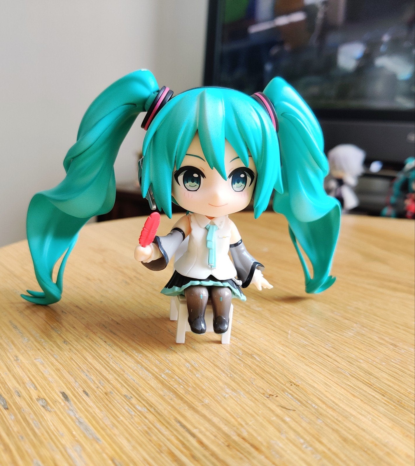 Hatsune Miku NT Swacchao nendoroid - anime figure, Ophalen of Verzenden, Gebruikt