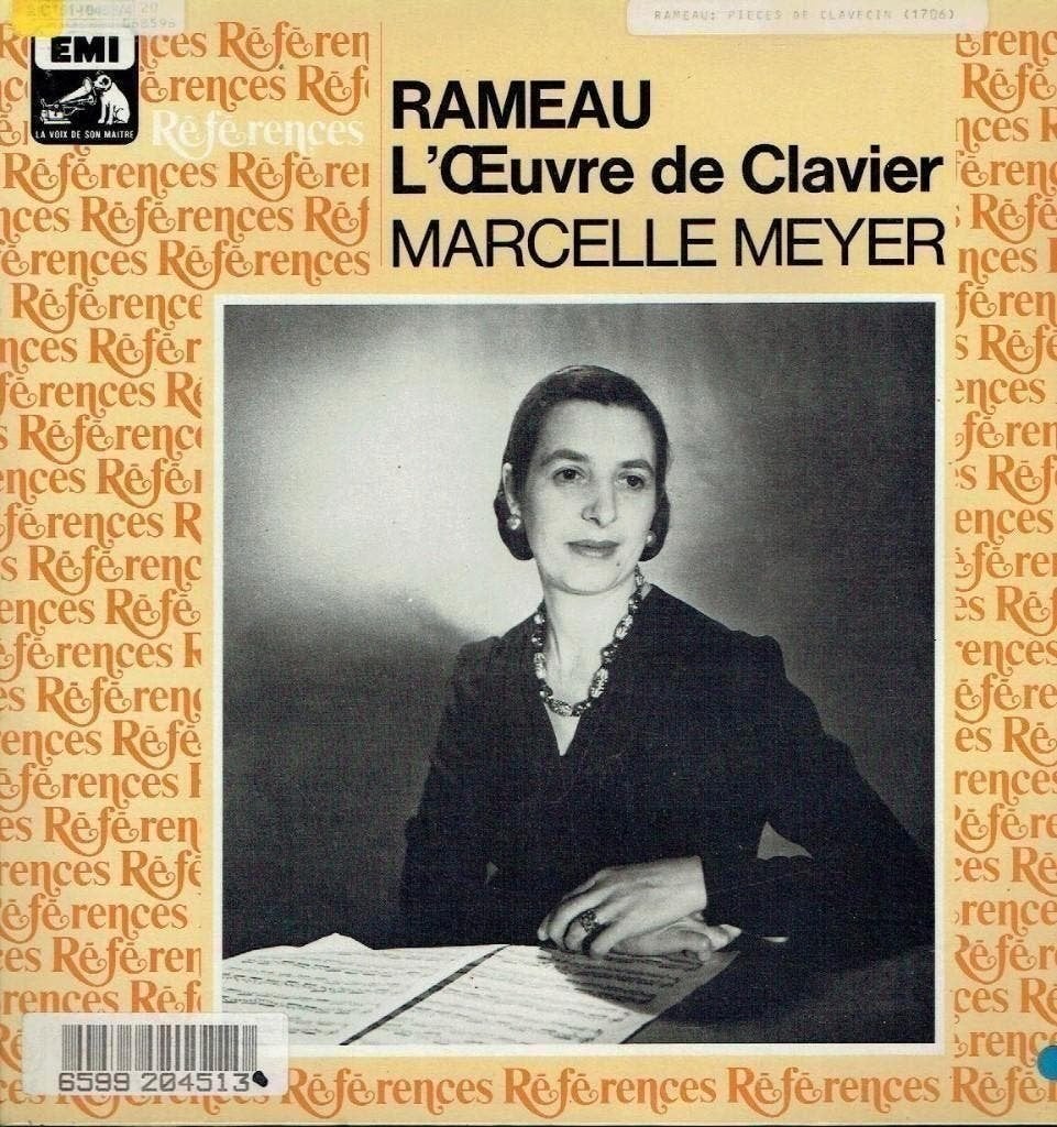 Rameau-Marcelle Meyer – L'œuvre De Clavier 2LP, Kamermuziek, Verzenden, Zo goed als nieuw, 12 inch