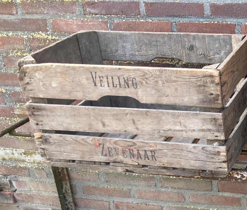houten fruitkist veiling zevenaar, Ophalen, Gebruikt