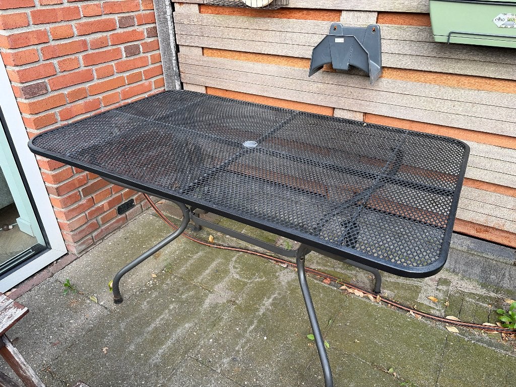 Royal Garden tuintafel, Ophalen, Gebruikt, Rechthoekig, Metaal