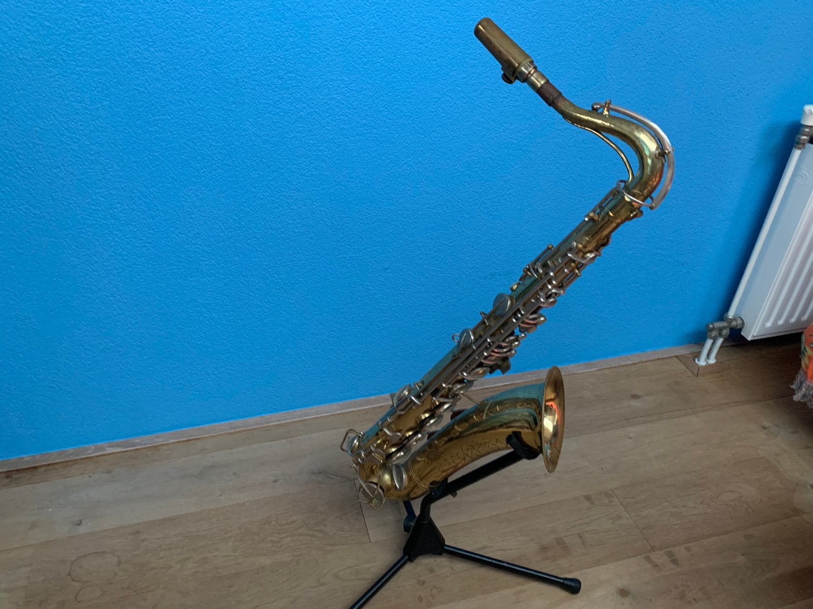 Conn 16M tenorsaxofoon + Otto Link STM 6* + koffer, Ophalen, Gebruikt, Tenor, Met koffer