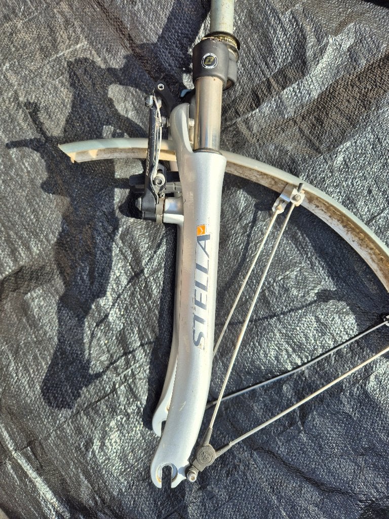 Verende voorvork 28 inch, Ophalen of Verzenden, Zo goed als nieuw, Elektrische fiets, Voorvork