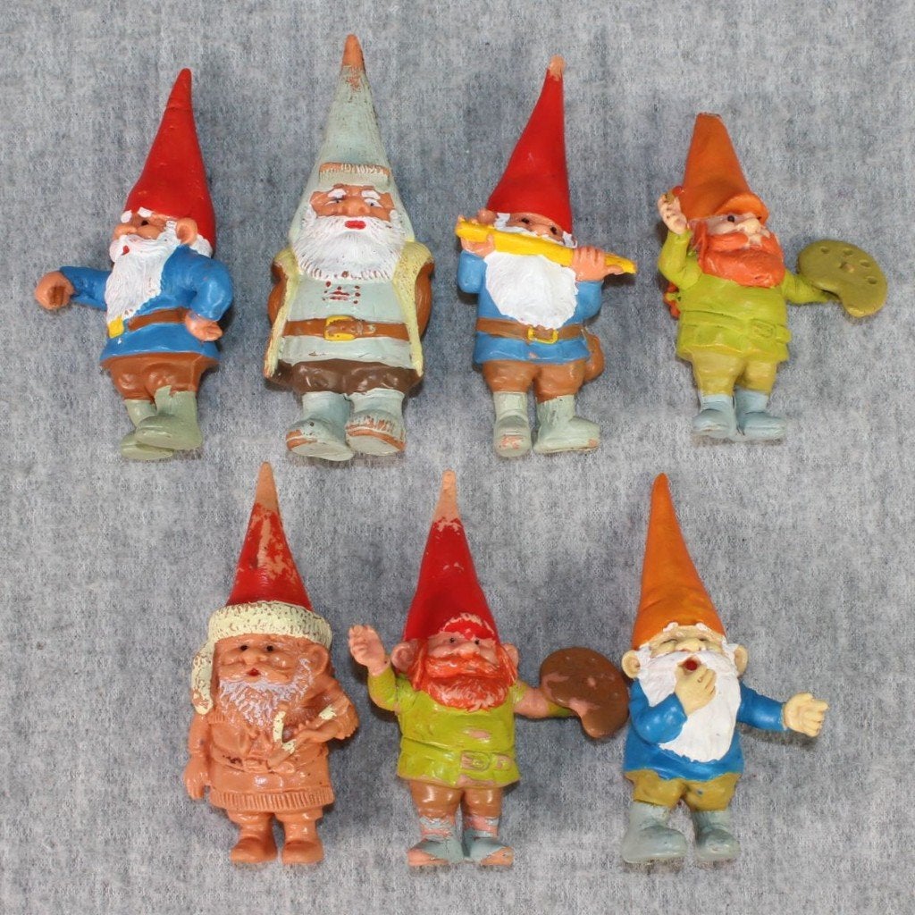 david de kabouter poppejtes vintage partij, Ophalen of Verzenden, Gebruikt