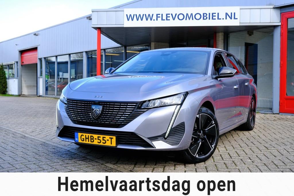 Peugeot E-308 SW Allure EV 54 kWh Aut. Navi|Half Leder|1e Ei, Auto's, Peugeot, 156 pk, Zilver of Grijs, Voorwielaandrijving, Automaat