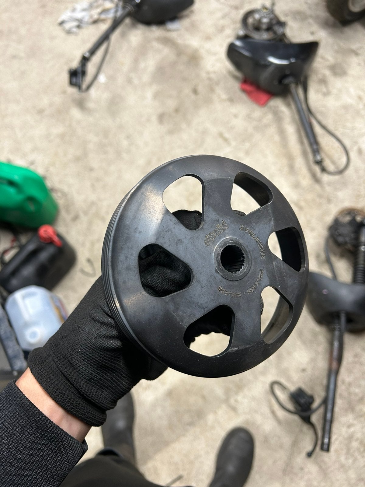 Koppelingshuis Polini Maxi SpeedBell Evolution Piaggio, Ophalen of Verzenden