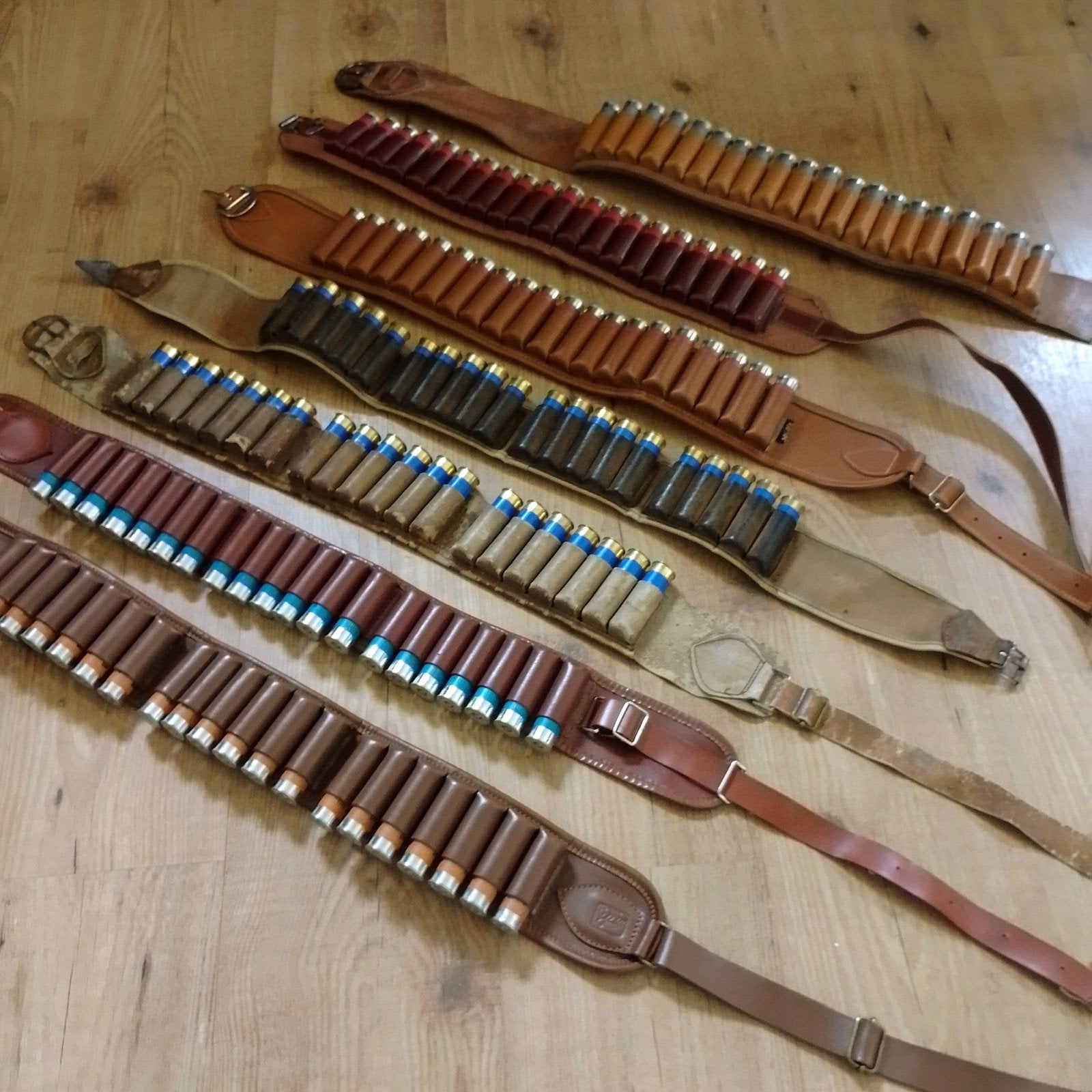 Vintage munitie riemen patroon gordels!, Antiek en Kunst, Ophalen of Verzenden