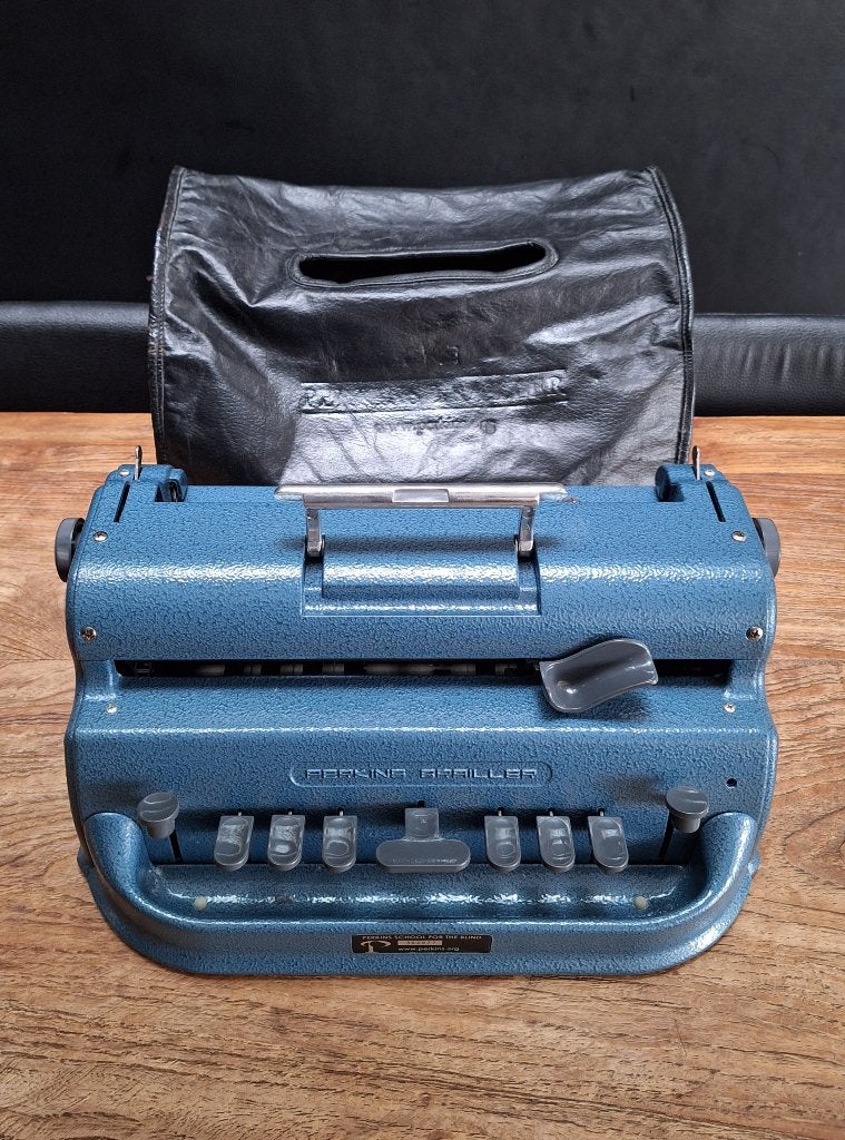Perkins Brailler typewriter mechanisch brailleschrijfmachine, Diversen, Ophalen of Verzenden, Gebruikt