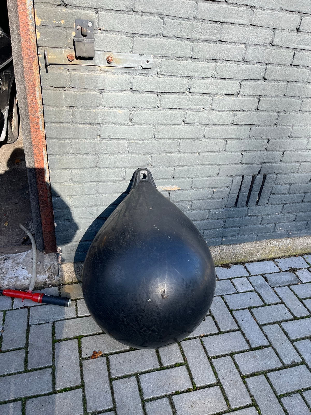 Zwarte boei/fender voor boot, Ophalen of Verzenden, Gebruikt, Overige typen