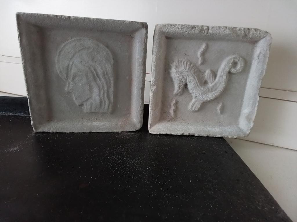 Set oude haard tegels, Antiek en Kunst, Ophalen of Verzenden