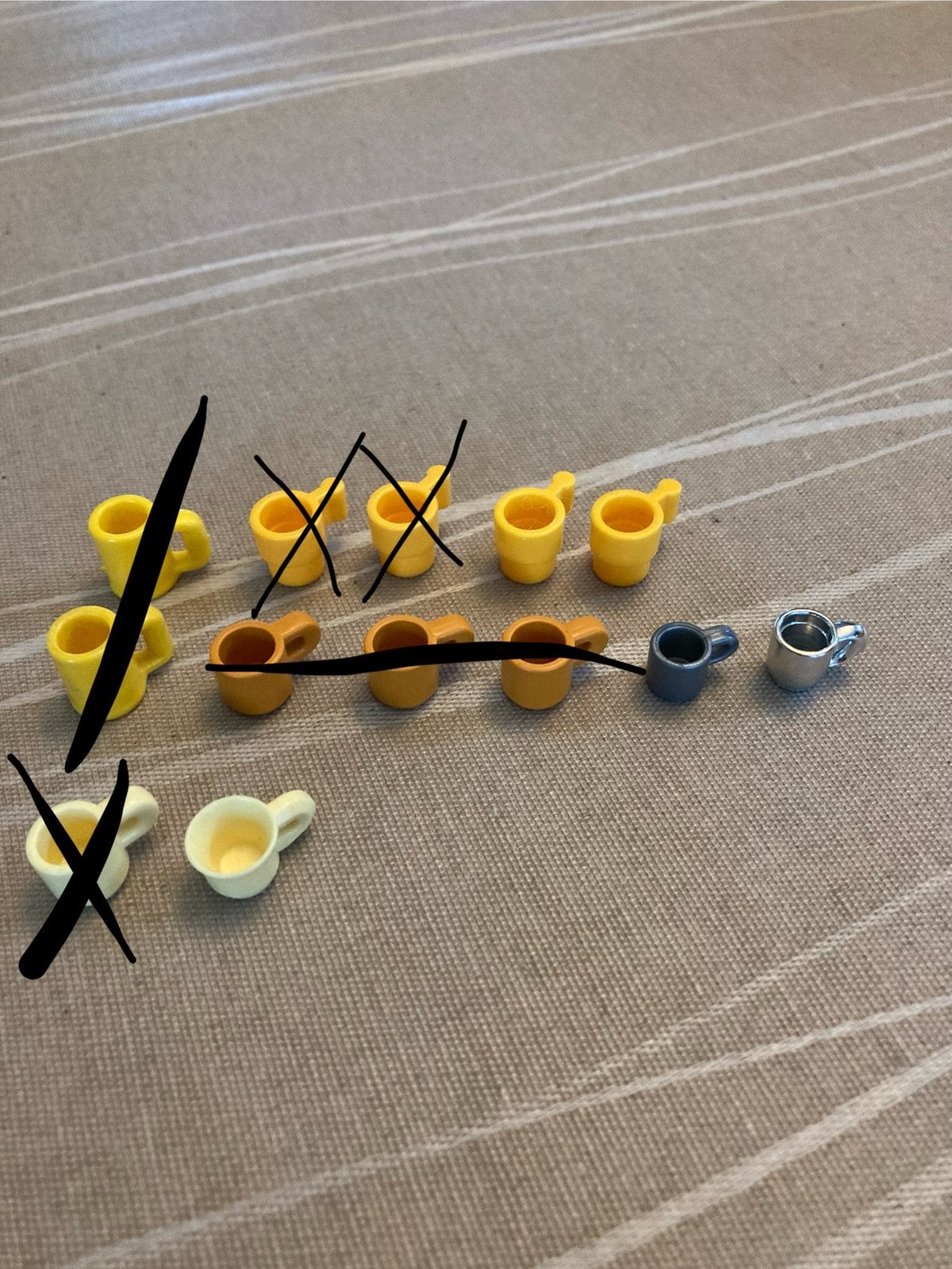 Playmobil kopjes., Ophalen of Verzenden, Zo goed als nieuw