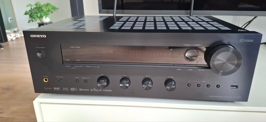 Onkyo TX-8270 Netwerk Stereo Receiver, Ophalen of Verzenden, Zo goed als nieuw, 120 watt of meer, Stereo