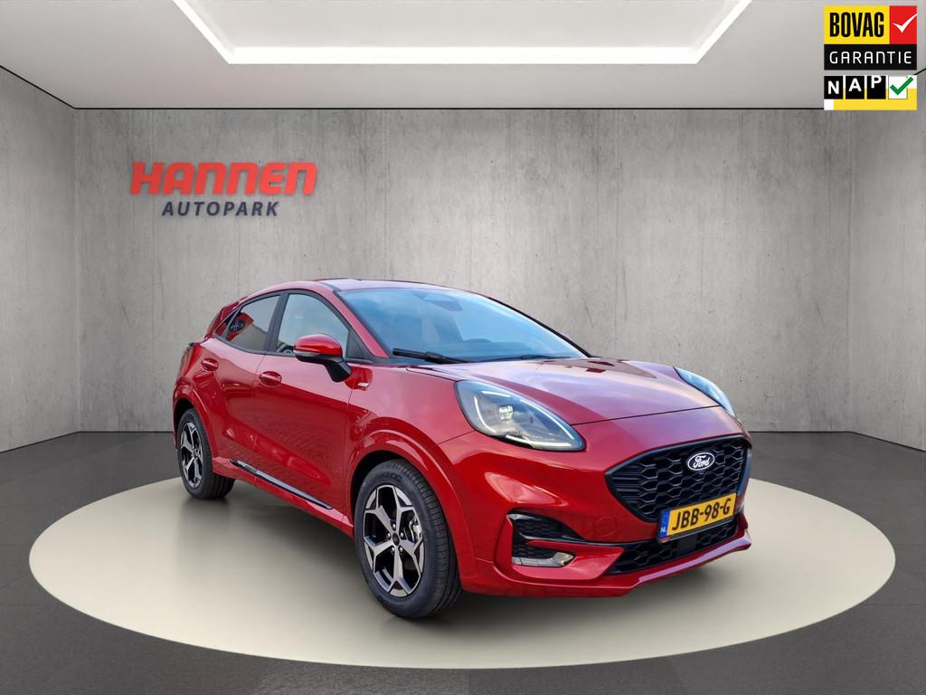 Ford PUMA 1.0 EcoBoost Hybrid ST-Line, Origineel Nederlands, Bedrijf, Automatische klimaatregeling, Hybride Elektrisch/Benzine