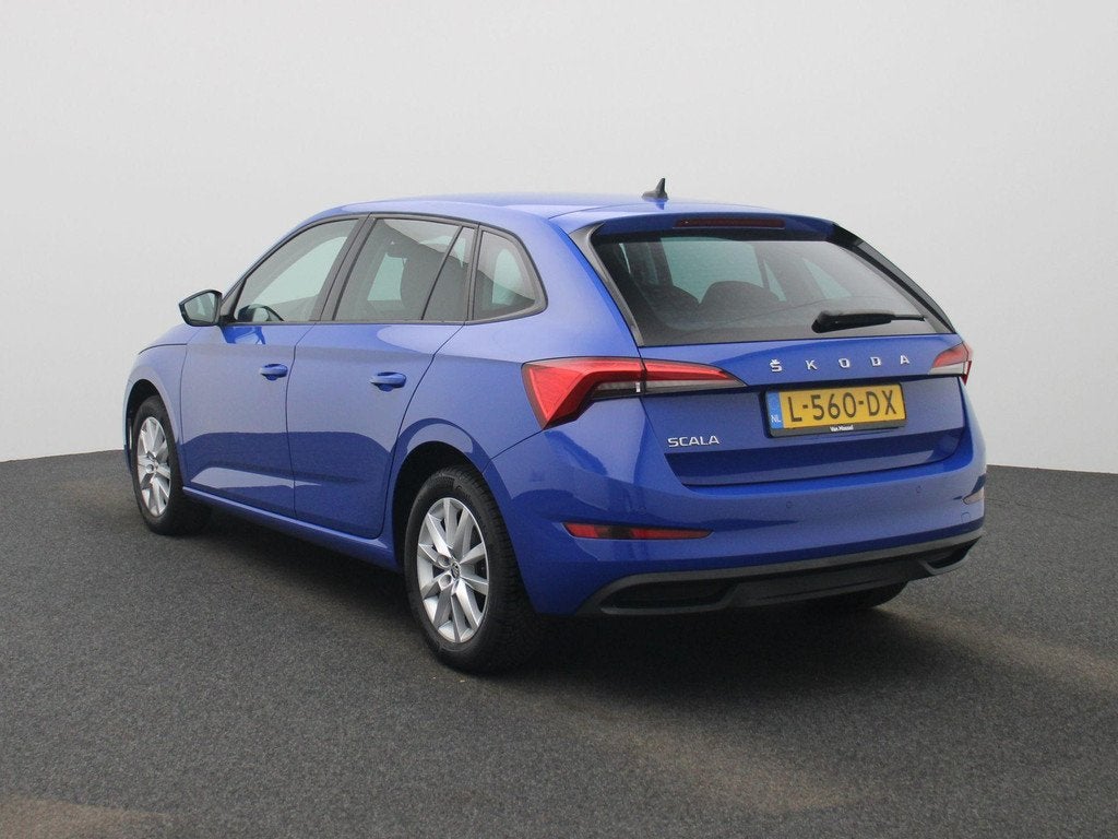 Skoda Scala 1.0 TSI Style | APPLE CARPLAY - ANDROID AUTO | C, Auto's, Skoda, 12 maanden, Scala, Gebruikt, Blauw