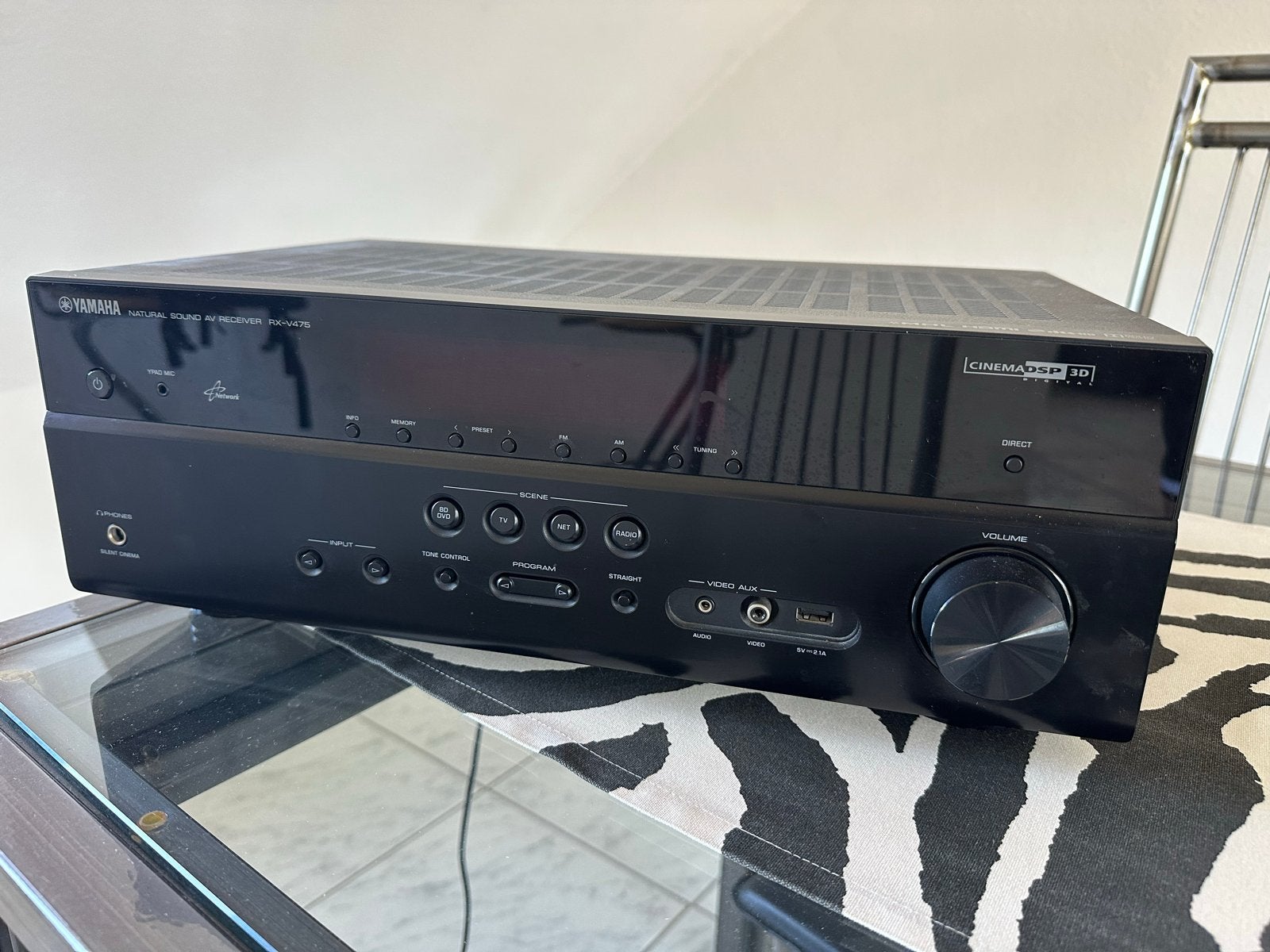 Yamaha RX-V475 7.2 AV Receiver - Zeer goede staat, Yamaha, Ophalen of Verzenden, 60 tot 120 watt, Gebruikt