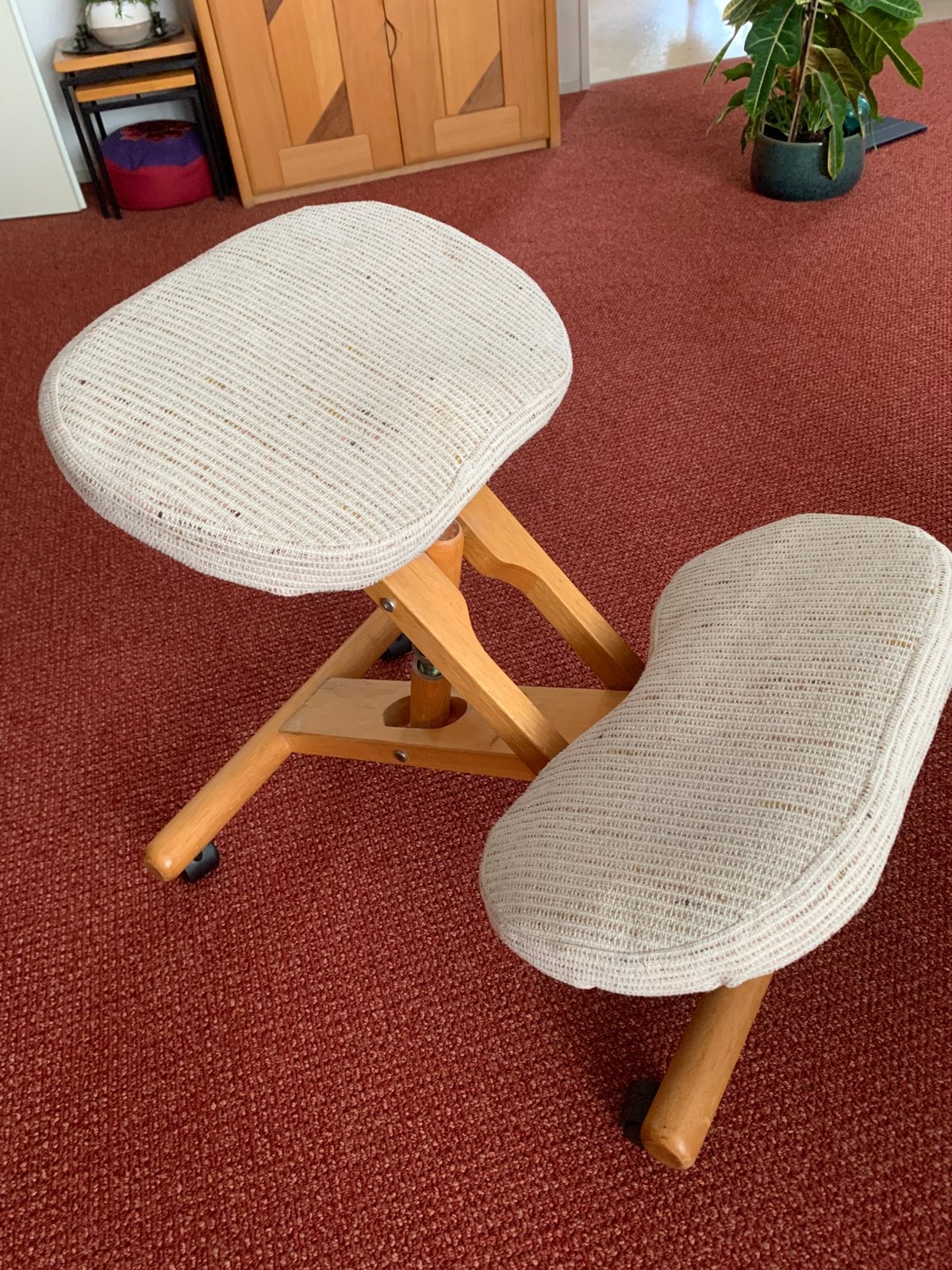 Stokke Varier multi balans ergonomische kniestoel, Ophalen, Gebruikt