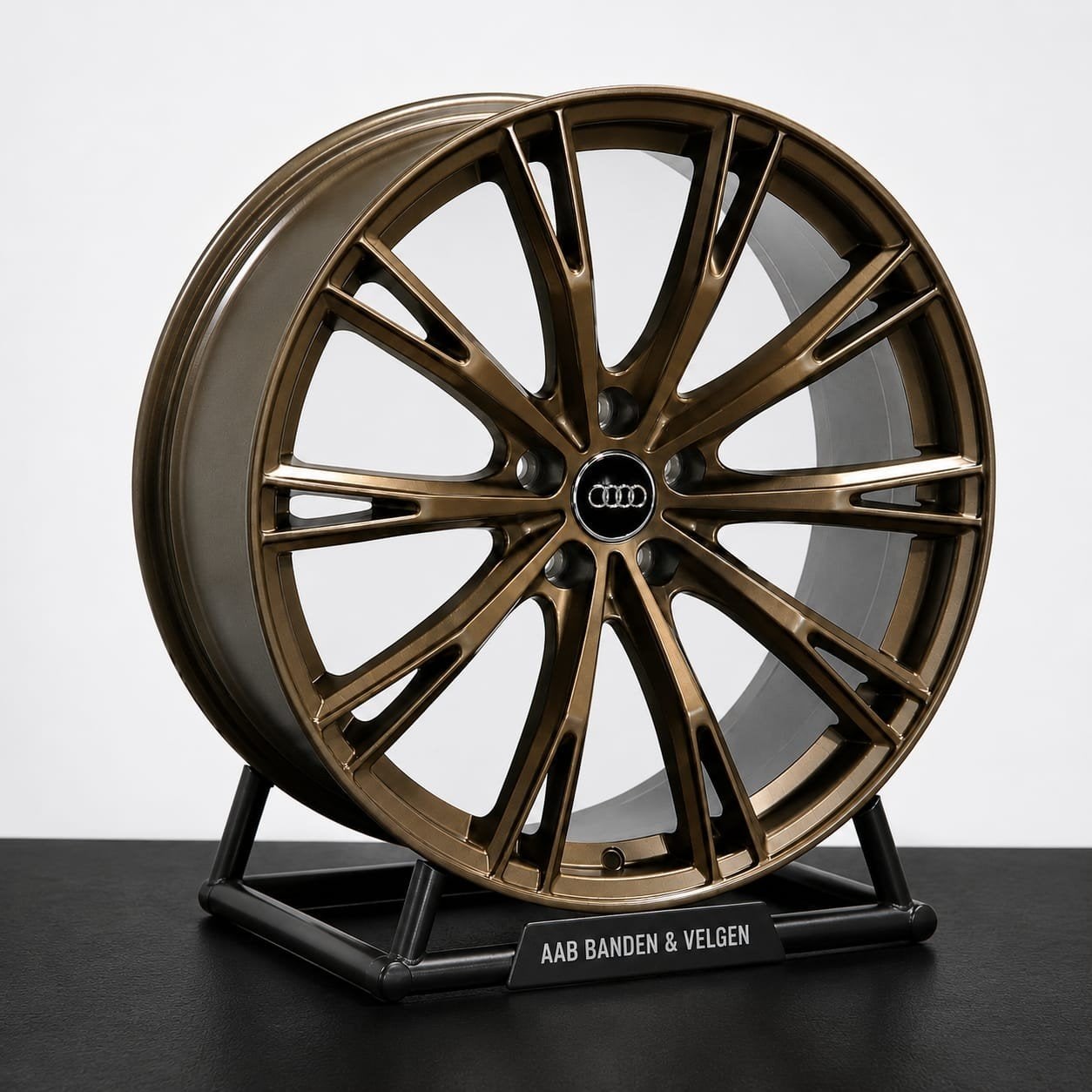 19 inch ABT LOOK BRONS AUDI VELGEN A3, 19 inch, Velg(en), Nieuw, Ophalen of Verzenden
