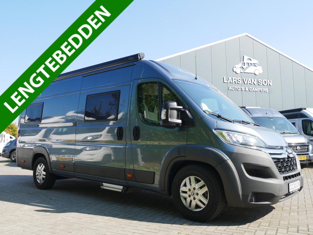 Clever 6.40 Mtr Buscamper, Maxi Chasis, Lage Lengtebedden!,, Caravans en Kamperen, Campers, Bedrijf, tot en met 2, Buscamper of Camperbus